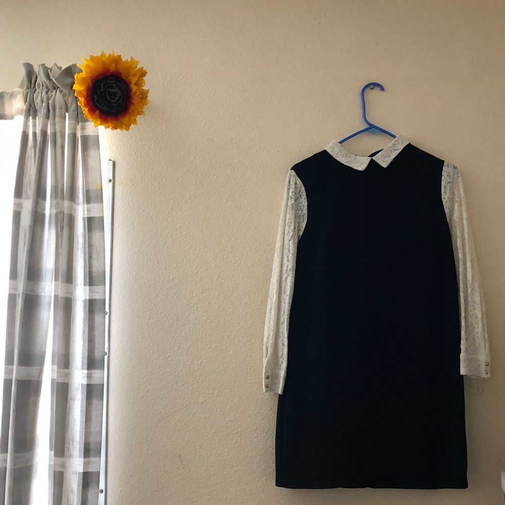 indie collared dress